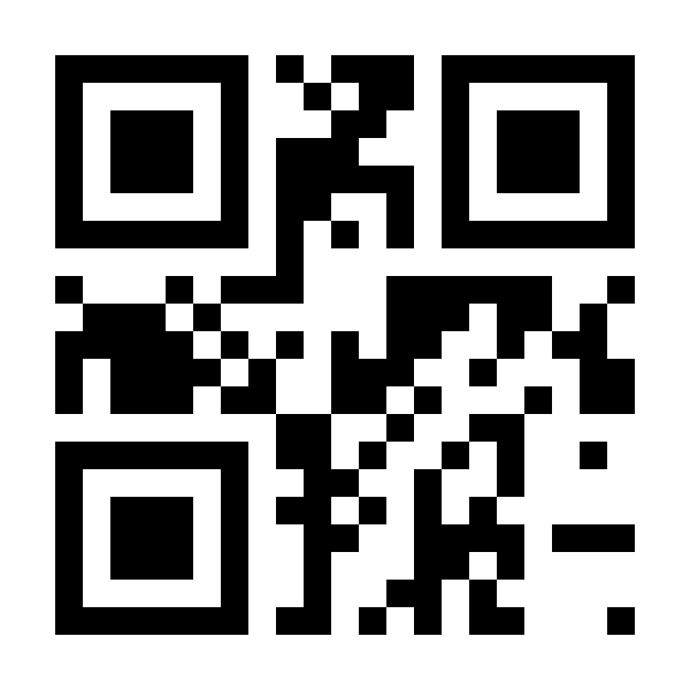 QR web Anura en negro